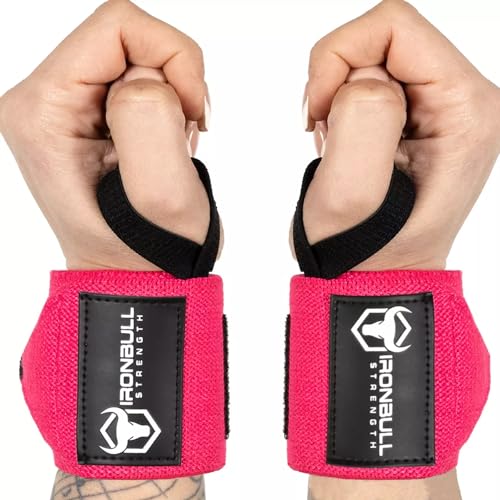 Protège-Poignets Iron Bull Strength (Paire) pour la musculation et l'haltérophilie intensive