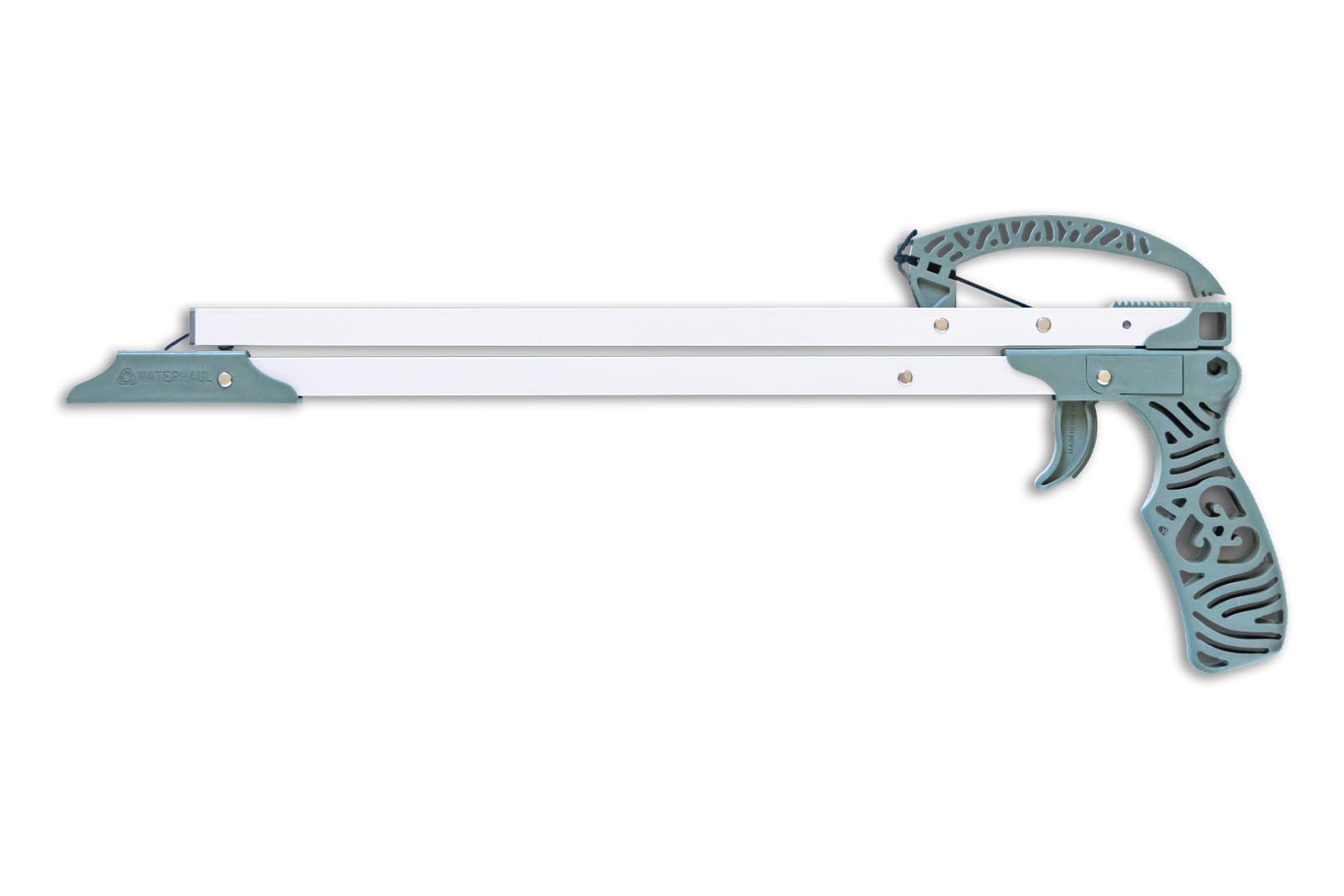 WATERHAUL Müllsammler 83,8 cm lang, zusammenklappbar, aus recyceltem Marine-Kunststoff, strapazierfähig, reparierbar, Greifstab, Greifstab, Erwachsene, 84 cm