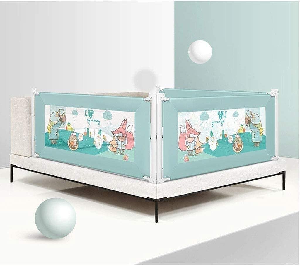 Baby Playpen Baby Bed Rail Queen Size, Bed Guard Dispositivo de Seguridad de elevación Vertical para Juguete de Cuna de bebé (Tamaño: 200 cm (78 Pulgadas))