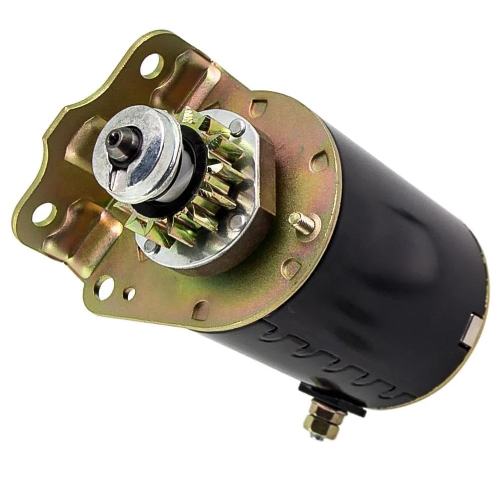 Arranque Del Relé Solenoide Motor Arranque Alta Resistencia Reemplazar Para Briggs Engranaje 14 Dientes Para Tractor Cortacésped L105