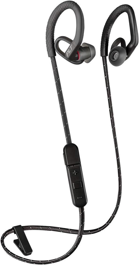 Plantronics BACKBEAT FIT 350 Bluetooth-Sport Headset/Headphones, In-Ear, Black-Grey