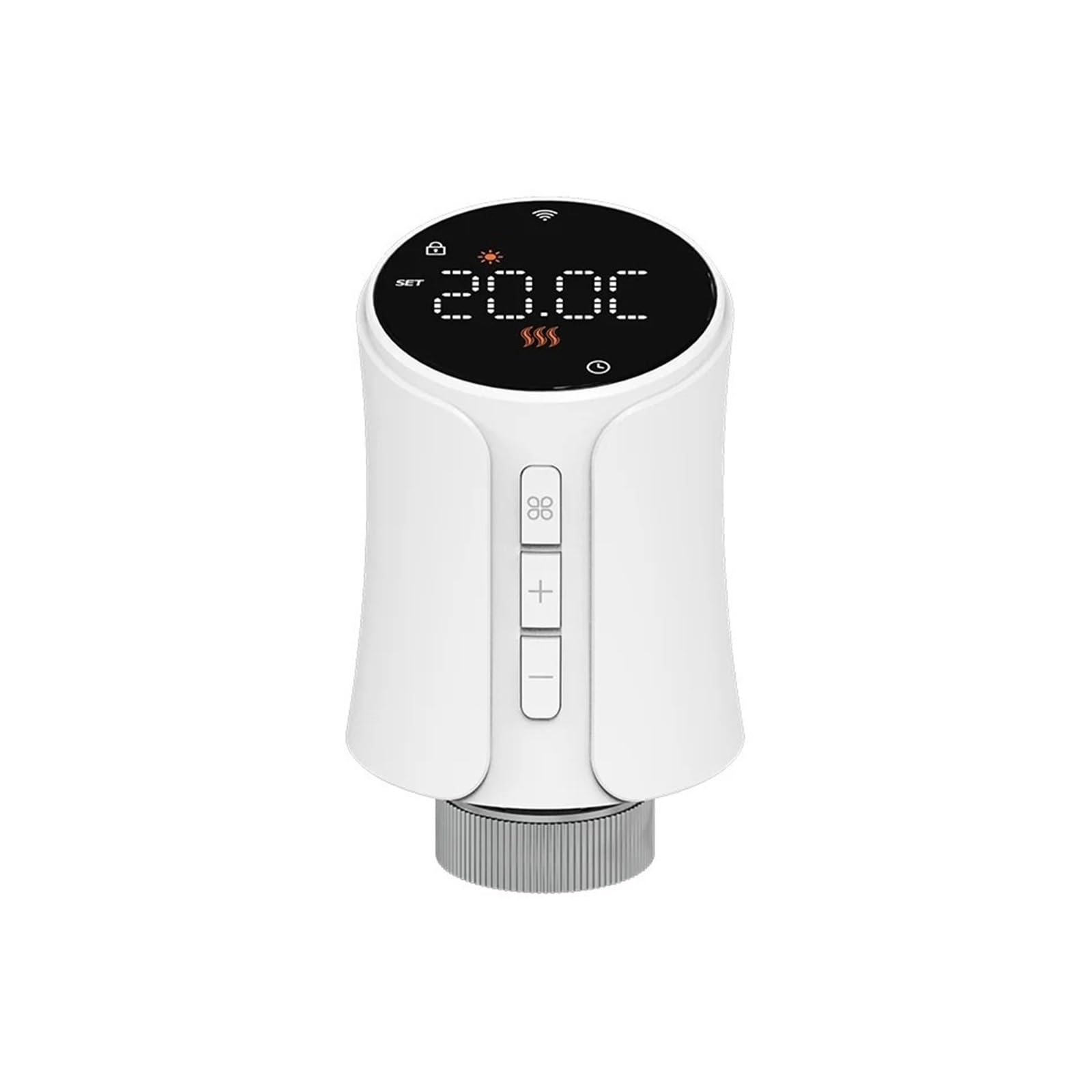 Controlador de Temperatura Remoto for el hogar, actuador de válvula de radiador con Cabezal termostático WiFi Inteligente TRV