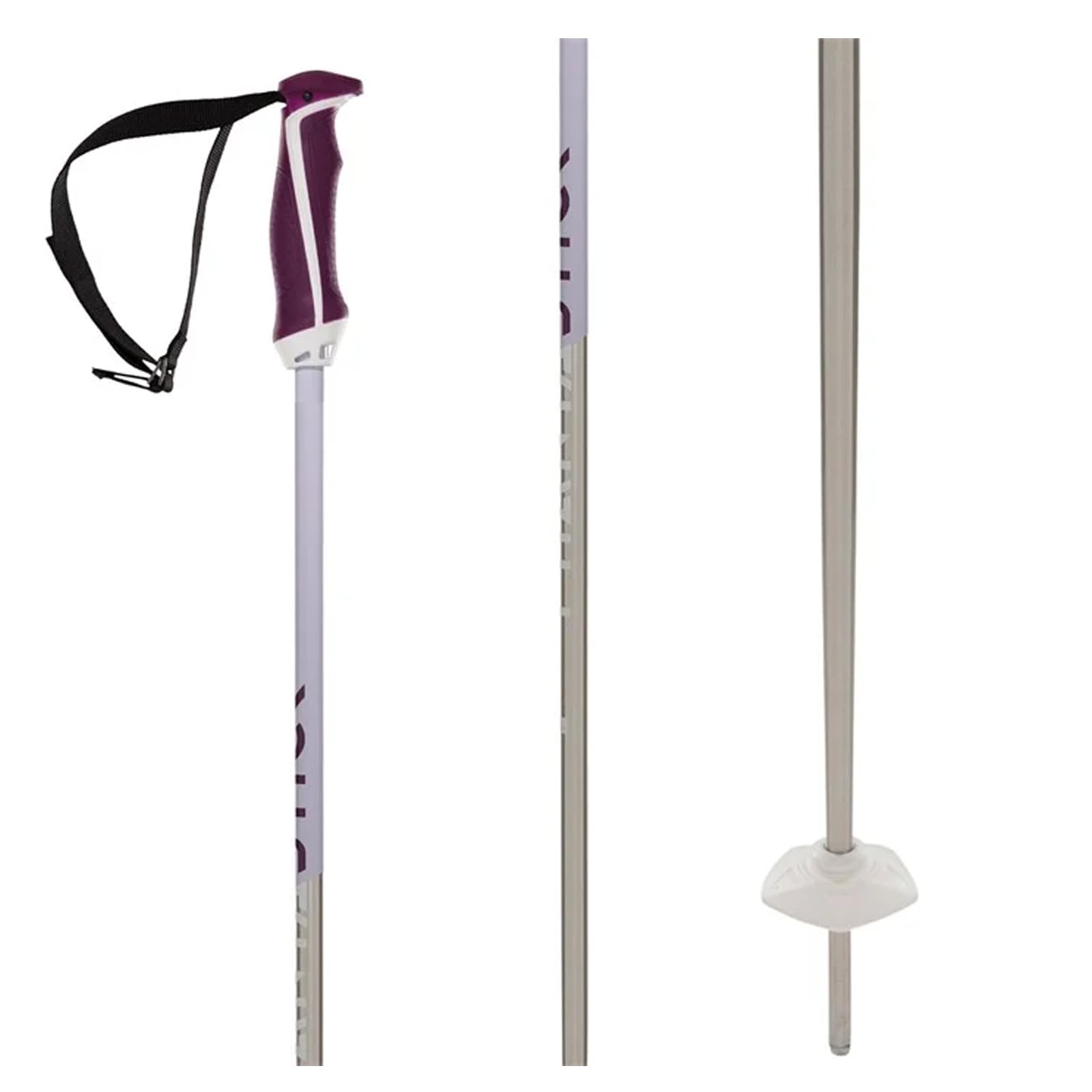 Volkl - Kije narciarskie Phantastick W Silver Grey Kobiety - Rozmiar 115 - Szary