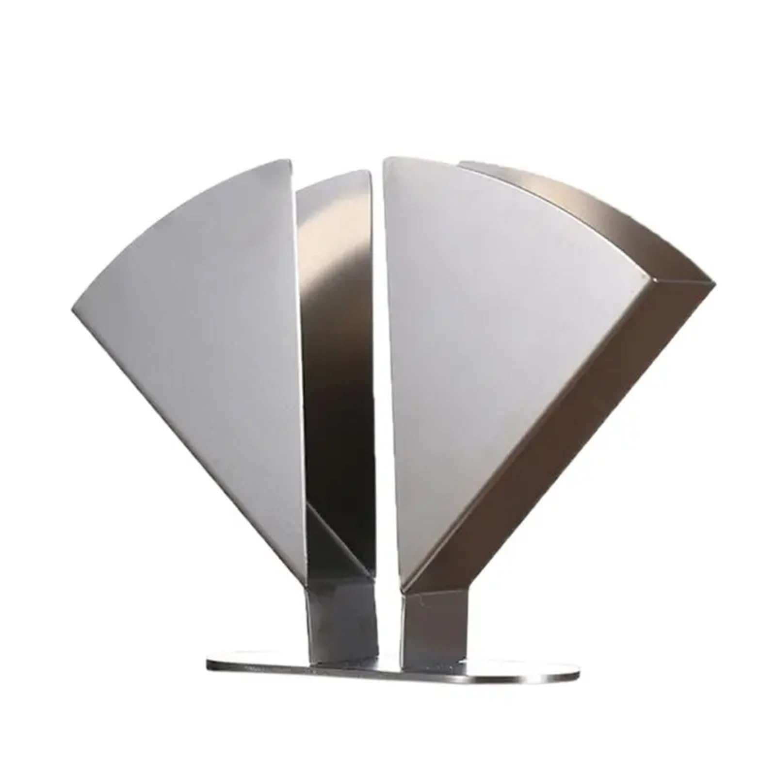 Stainless Steel Holder Paper Serviette Dispenser Vertical Decorative Tissue Rack Box For Dining Table Kitchen Countertop