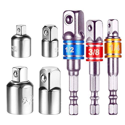 Colore Set di 3 Chiavi a Bussola 1/4/1/2/3/8 +