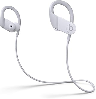 Beats by Dre Powerbeats High-Performance Wireless Earphones - White - MWNW2LL/A (Renewed)