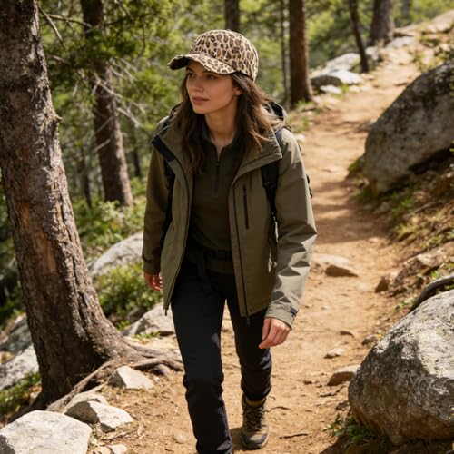 Sombrero con Estampado de Leopardo para Mujer miniatura 7