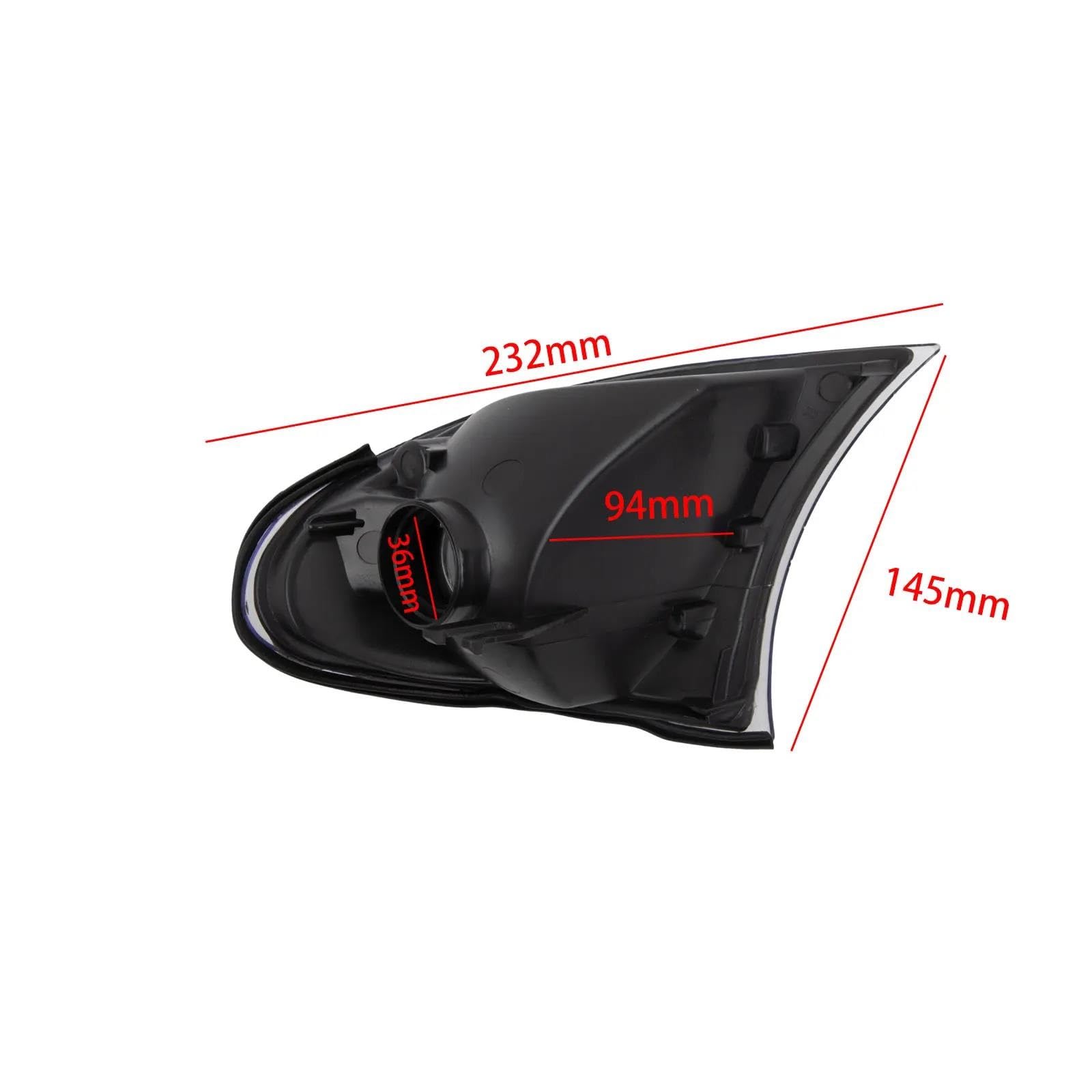 1 Par Luces Delanteras Coche Esquina Señal Giro Para Serie 3 E46 02-05 63137165859 63137165860