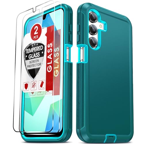 Coque Galaxy A16 5G LeYi antichoc avec 2 verres trempés de protection