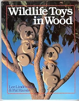 Paperback Wildlife Toys in Wood Book