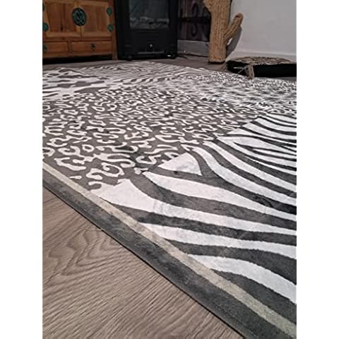 Alfombra de Viscosa Animal Print Cover
