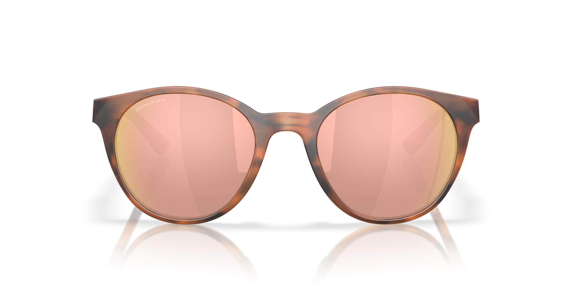 Oakley Spindrift OO9474 947414 52MM Matte Ginger Tortoise/Prizm Rose Gold Round Sunglasses for Women+ Bundle Accessory Leash Kit, Microfiber Pouch