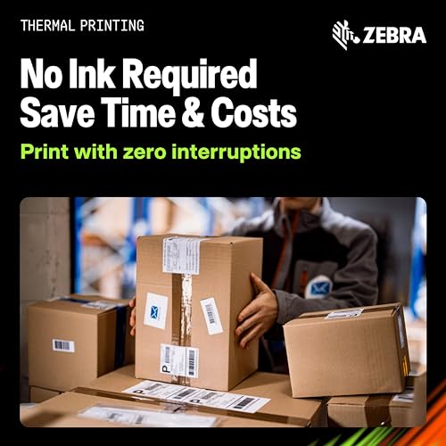 Image of Zebra ZD621 Thermal Transfer Shipping Label Printer | 4x6 | No Ink Required