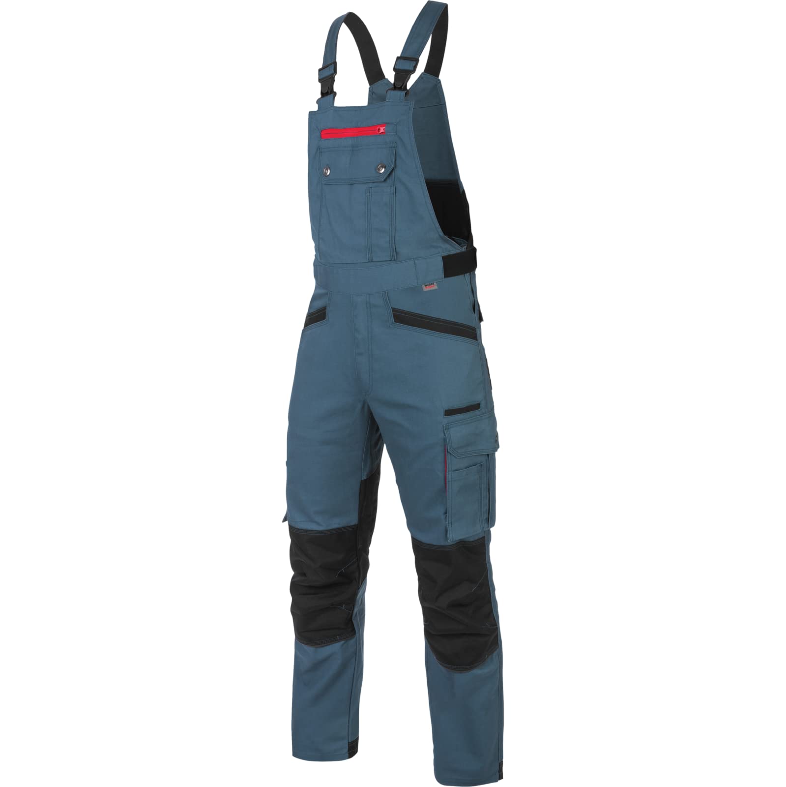 WÜRTH MODYF Arbeitslatzhose Nature – Latzhose für Herren, Größe 54, Blau