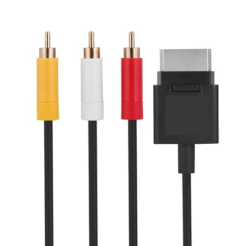 Miniatura 9 de for Xbox 360 Slim AV Cable, HD AV Link for Xbox 360 Slim, 1.8M Component ABS TV Lead Cord AV Cable Audio Video Cord for Xbox 360 Slim