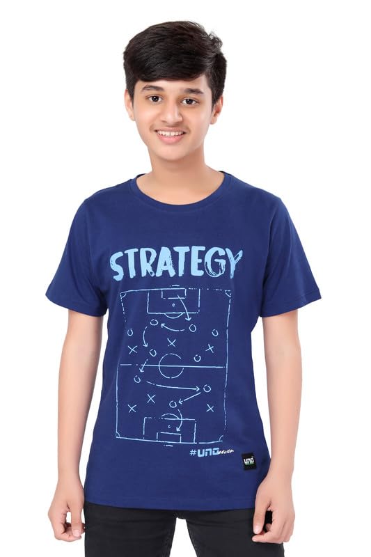 Image of UNOseven Boys Cotton T-Shirt - Pack of 2