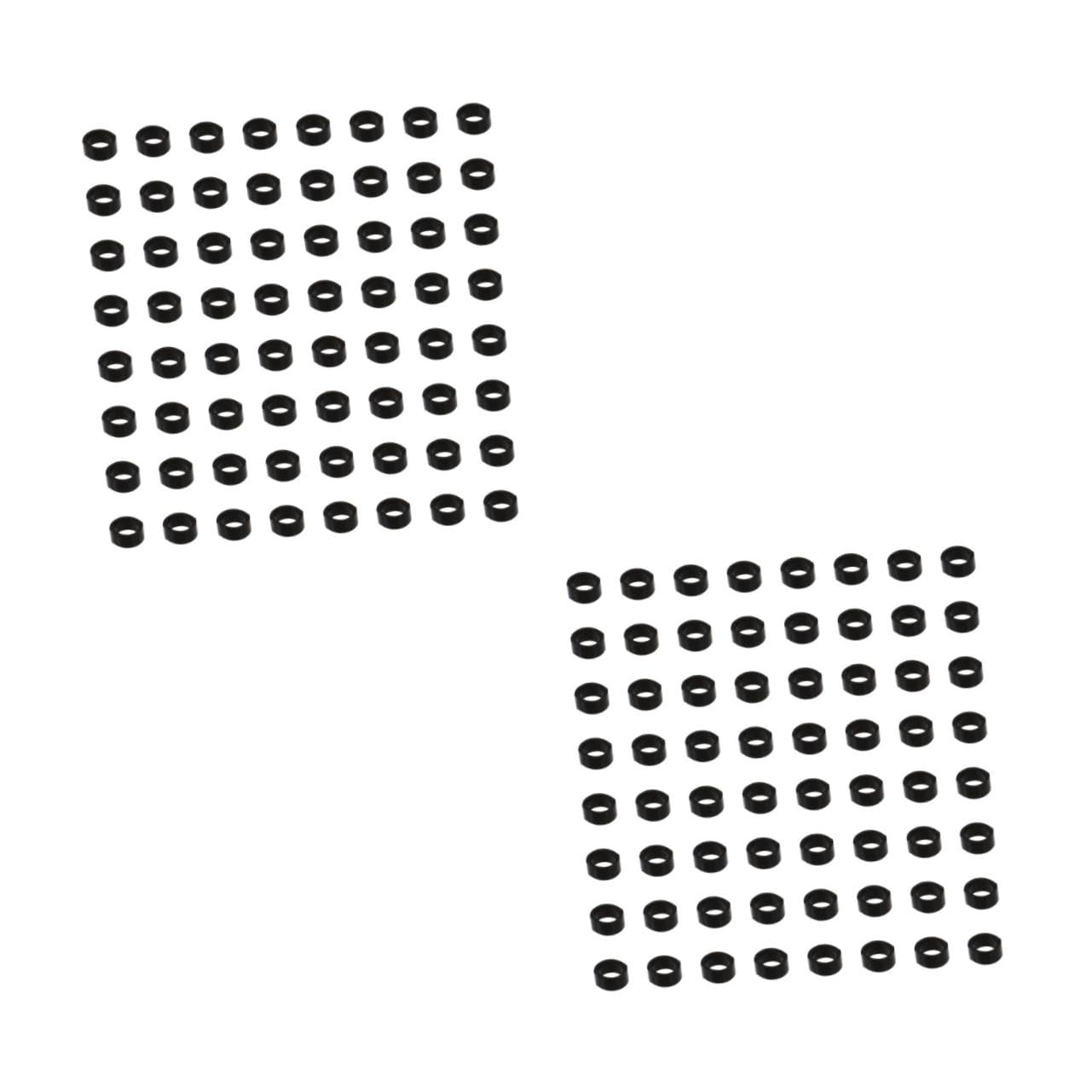 Abaodam 2 Sets Bike Sealing Ring Kit Nozzle Gasket Sturdy Silicone for Bike Maintenance Repair