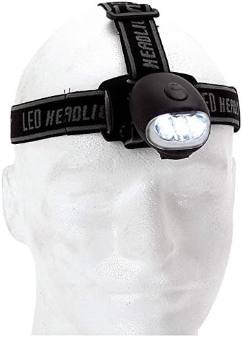 Wind-up Hand Crank LED Head Lamp Flashlight Torch Light Cycling Hunting Camping by Mitaki