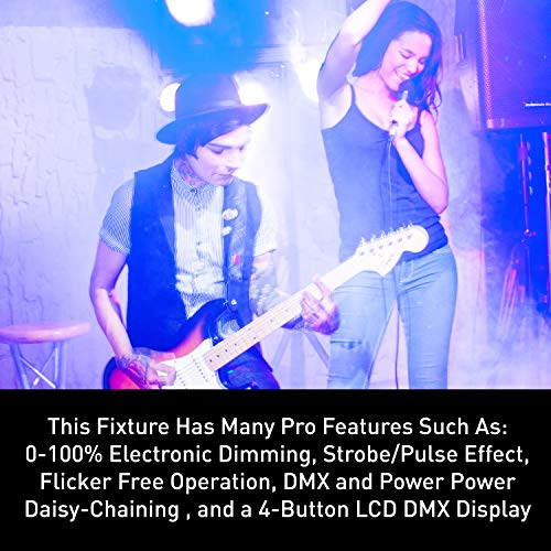 Adj Products Dotz Par Light, Compact And Powerful Par Lighting Fixture Dot246 #TOP3