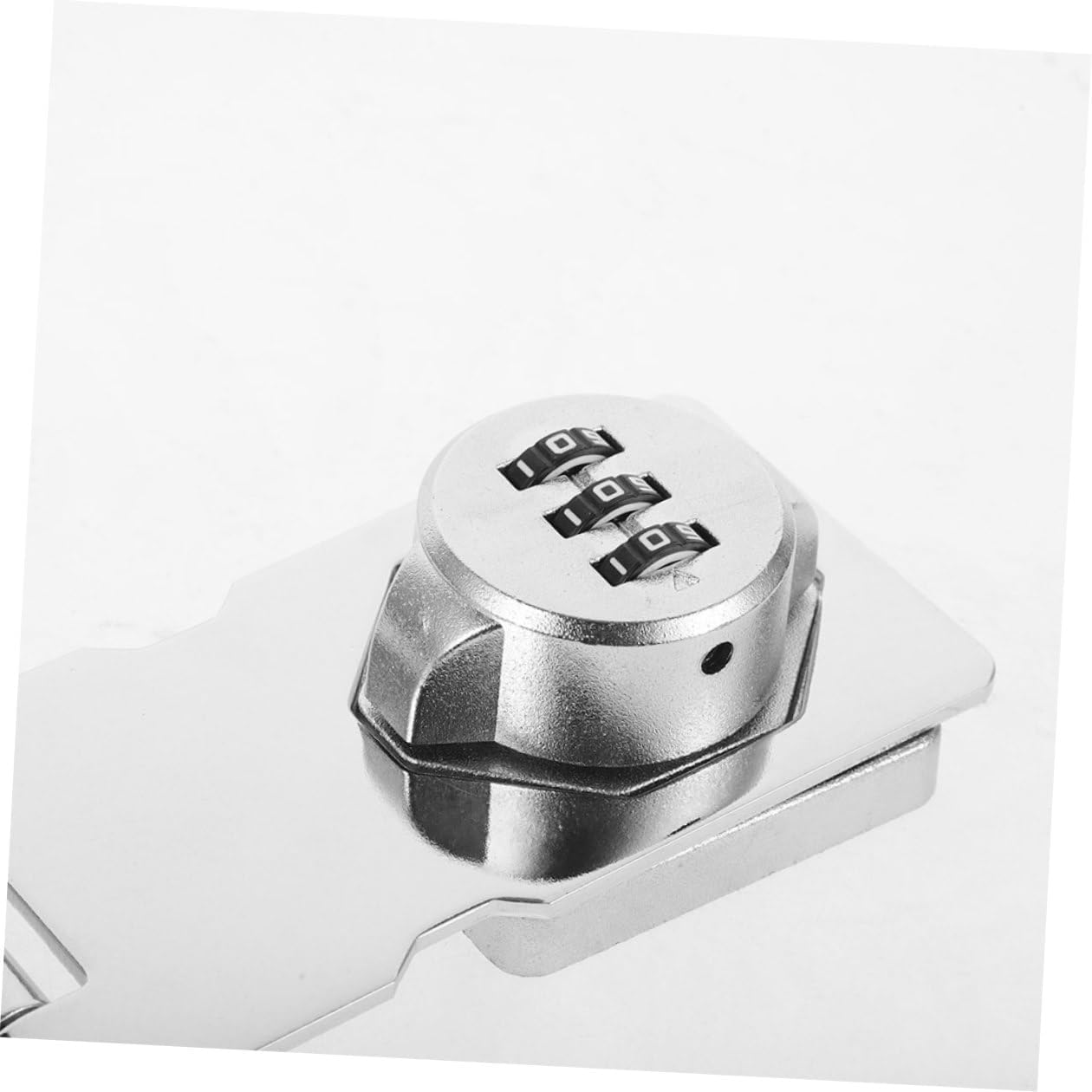 Generic Mechanical Password Lock for Cabinet and Drawer Anti-Theft Combination Lock with Screw Installation 4.5-inch for Office and Home Storage Security