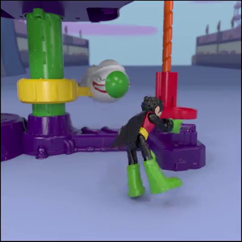 Amazon.com: Fisher-Price Imaginext DC Super Friends The Joker Laff