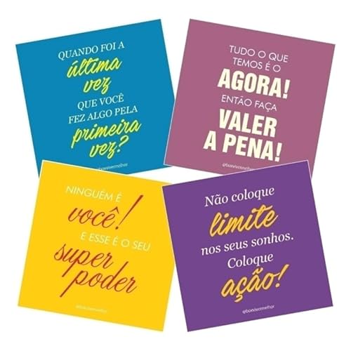 META ATACADO, Mensagens Inspiradoras Box Poder da Motivação