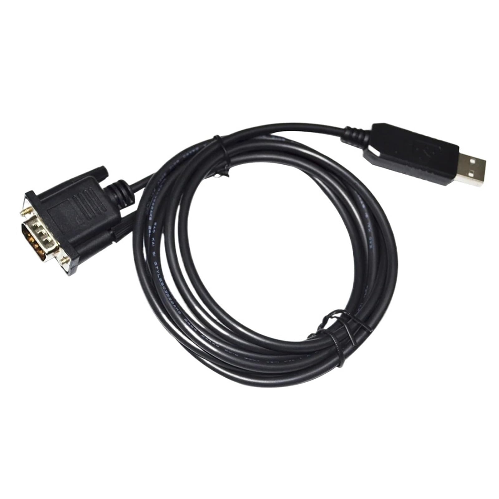 USB RS232 to DB9 D-SUB 9-PIN Male Adapter 940-0024E Console DEBUG Cable for Smart UPS AP9606 AP9617 AP9618 AP9619(1.8M,FT232RL Chip)