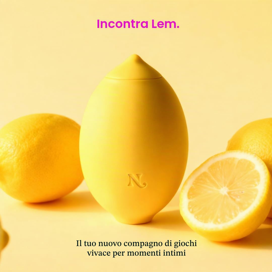 Hello Nancy Lem Dispositivo ad Aria con 12 Modalità | Superficie liscia e profilo silenzioso aiutano la cura quotidiana con presa comoda