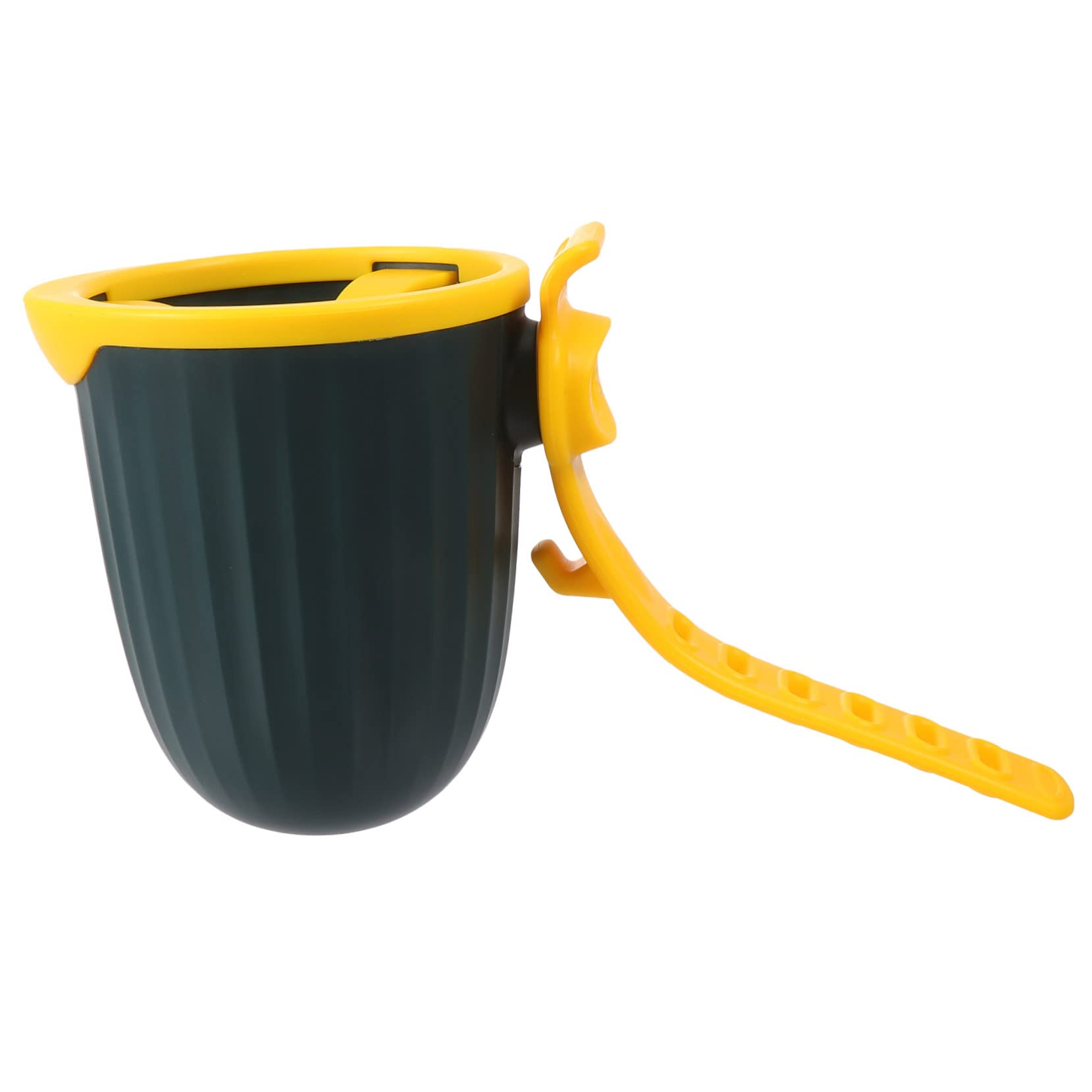 KOMBIUDA Djustable Water Cup Rack for Baby Stroller Pp Plastic Silicone Material Cart Bottle Organizer