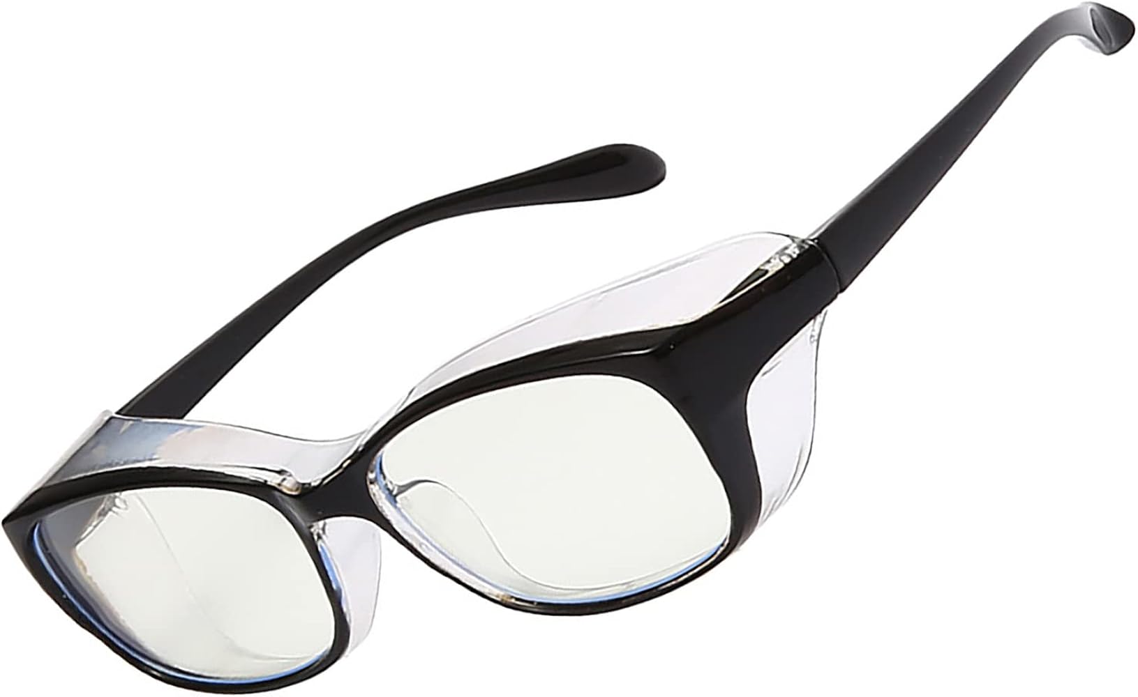 最終値下げ!! 花粉症メガネ花粉ゴーグル飛沫防止メガネブラック黒フチ付 Amazon.co.jp: [Pepcyo] 飛沫防止 曇らない 保護メガネ 花粉メガネ