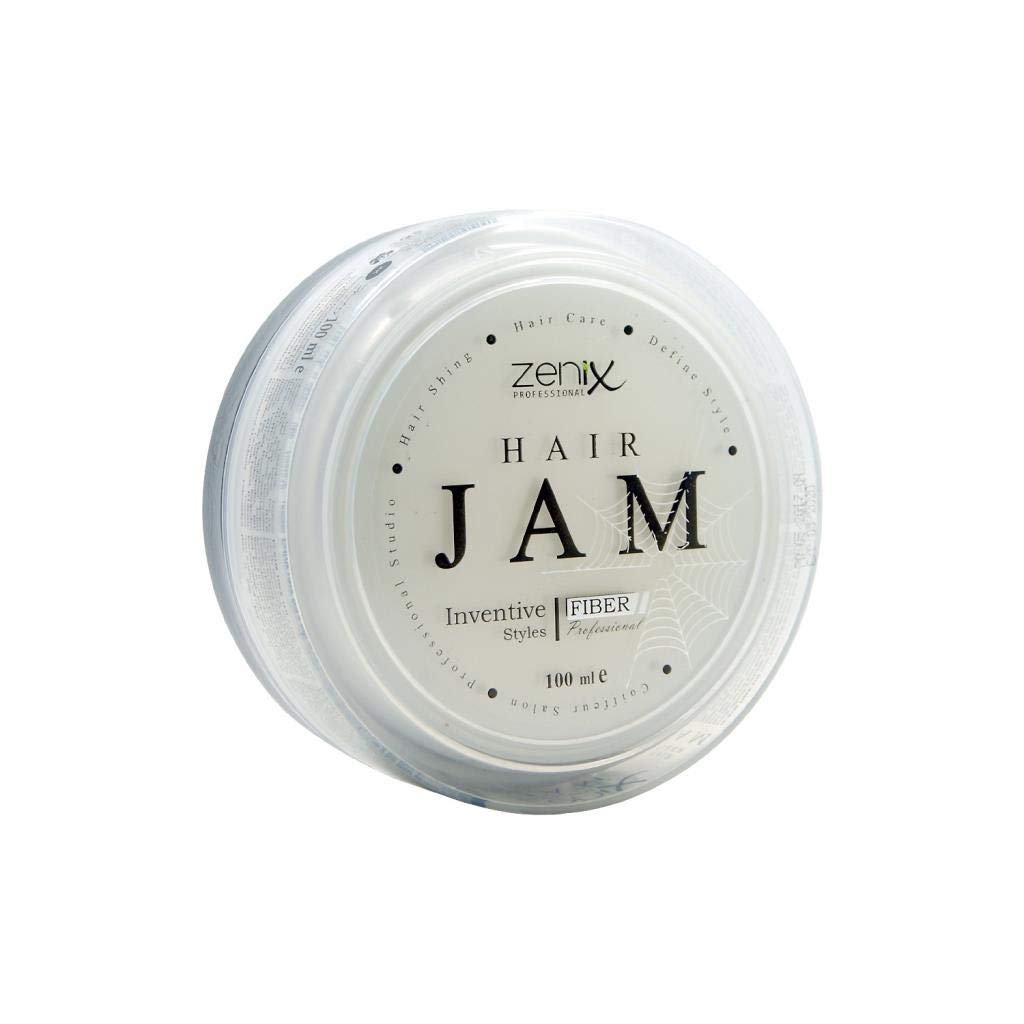 Zenix Hair Jam Fiber Wax Inventive Styles 100ml Zenix Professional