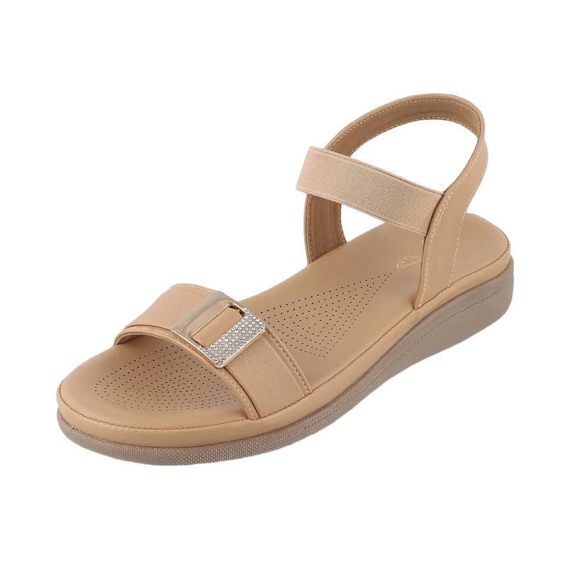 Image of tresmode STEPI Women's Casual Flat Sandals