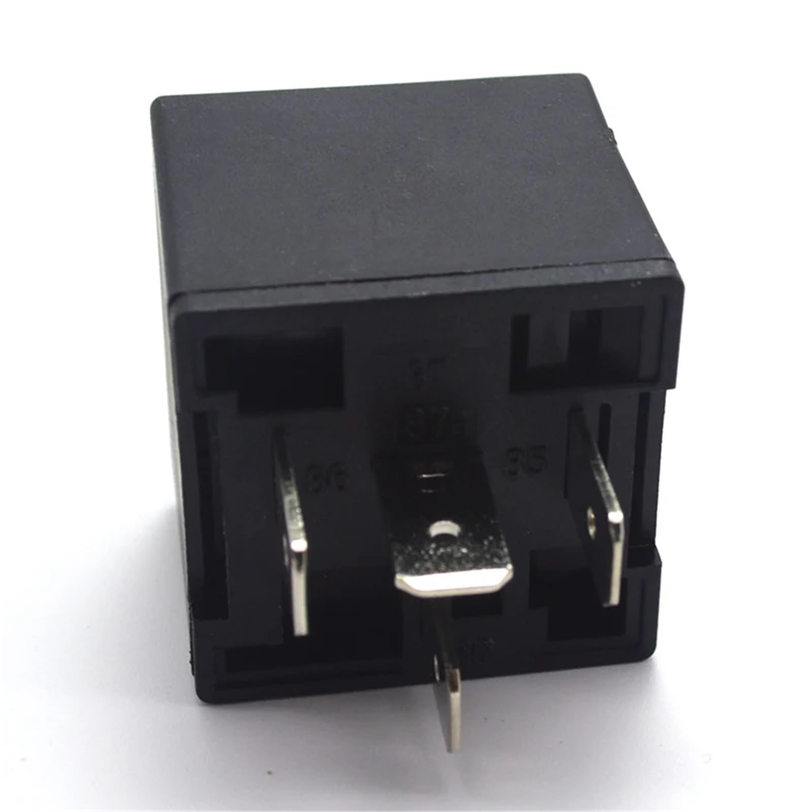 Relés automotrices de 12 V, 4 Pines, 5 Pines, 40 A, Normalmente Cerrado y Normalmente Abierto con Enchufe y Cable (relé Cerrado).