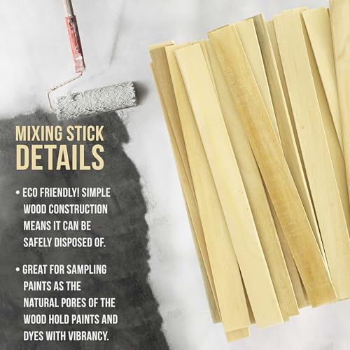 Image of Custom Shop Craft and Paint Sticks - (Pack of 500 Sticks) 12 inch