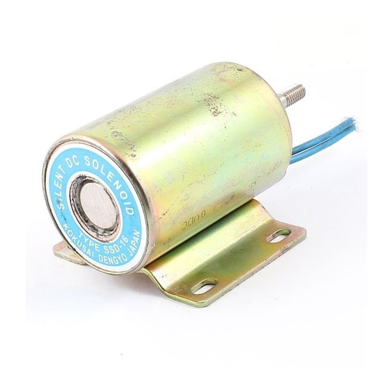 1pc DC Solenoid Electromagnet DC110V 1.15A 15mm/2Kg Stroke/Push Type Open Frame Type Linear Motion Coil Form