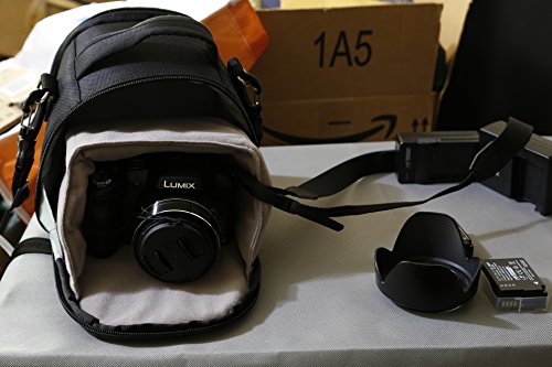 Panasonic Lumix DMC-FZ200 12.1MP Point and Shoot Camera (Black) with 24x Optical Zoom, Memory Card and Camera Case 5 51zoKGMPYOL