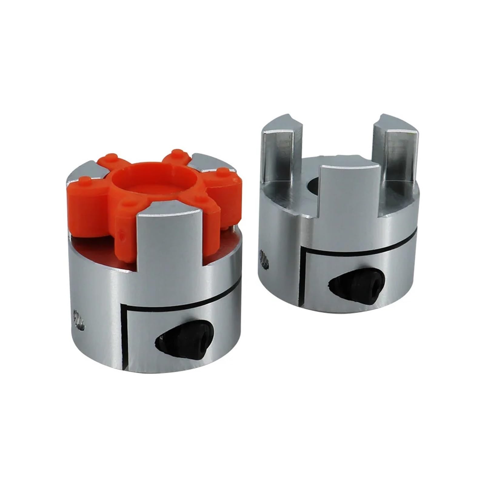 1 coupleur D40 en aluminium, raccord flexible for arbre, connecteur moteur, CNC 8/10/12/12,7/14/15/16/17/18/19/20/21/22 mm(D40L50,12X15)