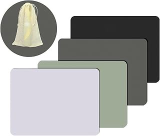 4 alfombrillas de silicona para cocinar con aislamiento térmico para diversas tareas culinarias, 40 x 30 cm