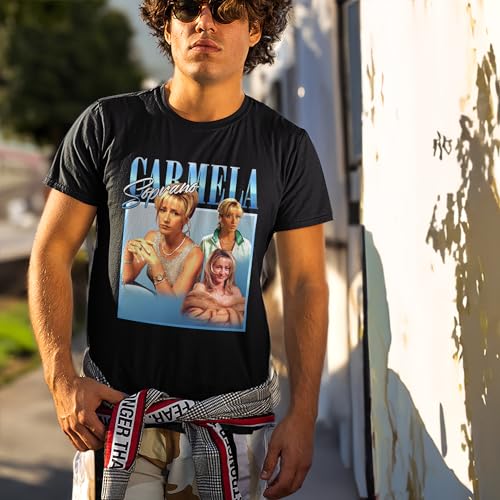T-Shirt Carmela Gift for Men Unisex Soprano Girl Classic Women Friend Sleeve Family Boy Multicoloured2