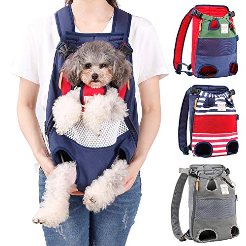Coppthinktu Dog Carrier Backpack - Legs Out Front-Facing Pet Carrier Backpack for Small