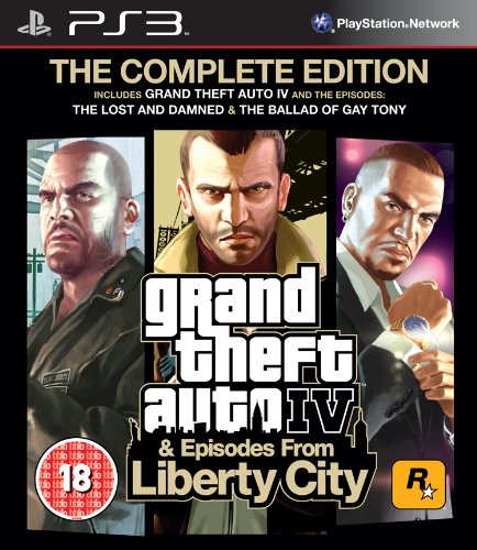 [UK-Import]Grand Theft Auto IV 4 GTA Complete Edition Game PS3 Cover