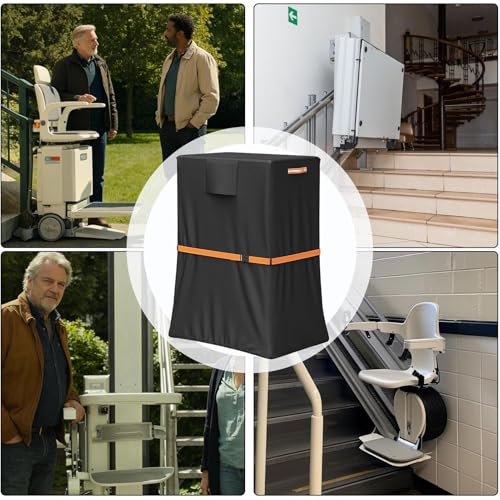 Protector resistente a la intemperie para elevadores de escaleras 5