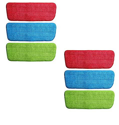 Vroxy 360 Degree Easy Floor Cleaning Mop for Home & Office, Mop for Home Cleaning, Mop Floor Cleaner, Spray Mops for Floor Cleaning, Random Color (Only 6 PCs Pad) (B08RSBGCPT) Amazon Price History, Amazon Price Tracker