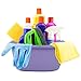 Jekiyo 16 Qt Purple Wash Basin, Large Plastic Tubs, 2-Pack