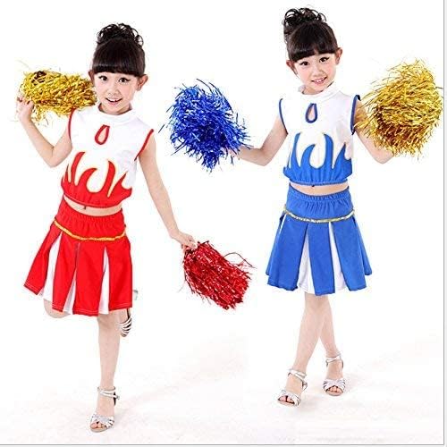 Amit Marketing Cheerleader Pom Poms | Soft Comfortable Handle Reusable | Waterproof | Rooter Shaker Toy | for Cheerleading, Celebrations, Sports Events, Party, Room décor etc. – Pack of 2 (Golden) 4