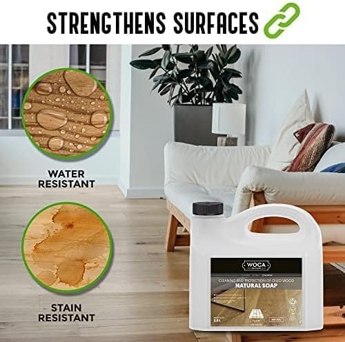 WOCA 511030A Holzbodenseife Natur 3 Liter