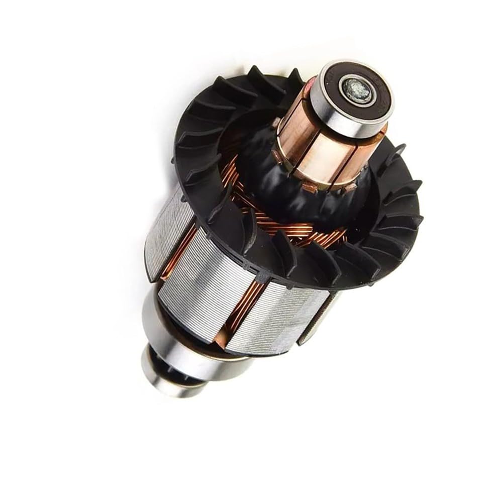 SPORTARC Porta spazzole di carbone, 18 V, armatura motore, per trapano DCH243 DCH253, struttura in metallo e plastica, set da 2 pezzi, pezzo di ricambio