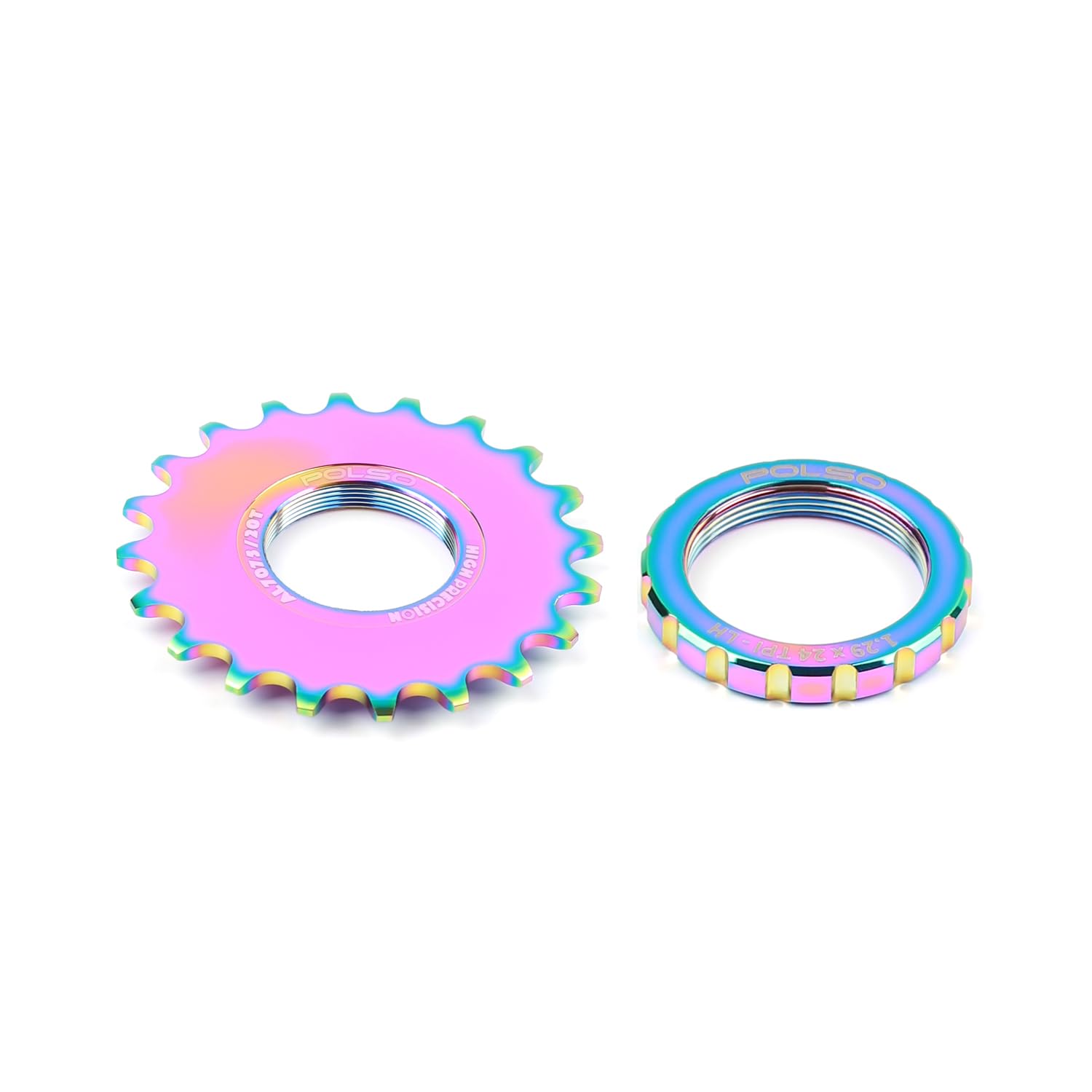Fixed Gear Cog 13T-18T Fixed Gear Single Speed Bicycle flywheel Piece & Lockring for Fixie Track Bike Hub