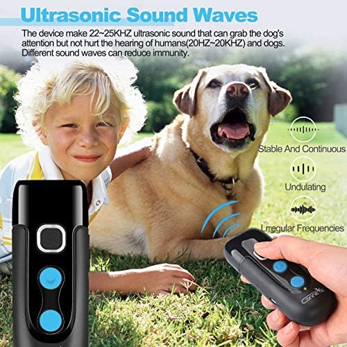 Ultrasonic Dog Barking Deterrent Devices Rechargeable Bark Control Device Safe Dog Sonic Repellents Dog Whistle Anti Dog Behavior Training Control Devices Buy Online At Best Price In Uae Amazon Ae