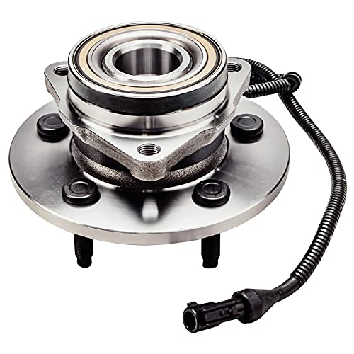 Image of Detroit Axle - 4WD Front 2pc Wheel Bearing Hubs for 97-00 Ford Expedition